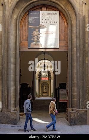 Vie de rue à Florence Banque D'Images