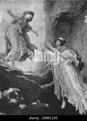 ''photos de l'année - VI "Le retour de Persephone"; après Sir F Leighton, Bart, PRA', 1891. Dans « The Graphic. Un journal hebdomadaire illustré », volume 44. Juillet à décembre 1891. Banque D'Images