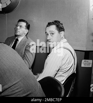 Portrait de Cab Calloway, Columbia studio, New York, N.Y., CA. Mars 1947. Banque D'Images