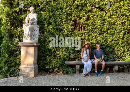 Jardins de Boboli, Florence, Italie Banque D'Images