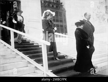 Petits déjeuners du nouvel an, Union panaméricaine, 1913. Banque D'Images