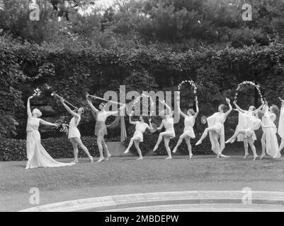 Denishawn Dancers, 1927 ou 1928. Banque D'Images