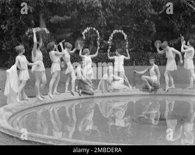 Denishawn Dancers, 1927 ou 1928. Banque D'Images