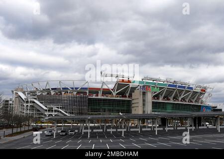 An empty stadium - FED EX Field Home of the Washington Redskins NFL  Football team Stock Photo - Alamy