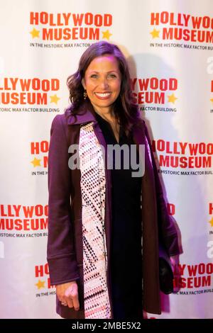 Diana Lansleen l'exposition d'hommage de l'actrice Betty White au Hollywood Museum. Banque D'Images