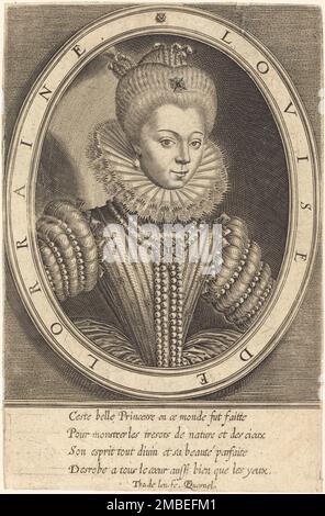 Louise de Lorraine. Banque D'Images