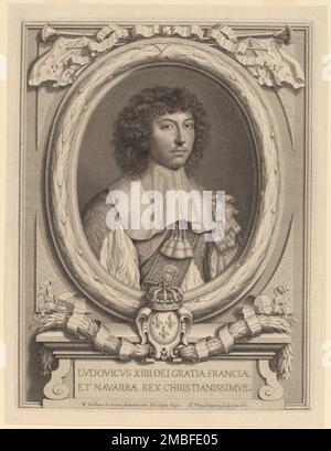 Louis XIV, 1660. Banque D'Images