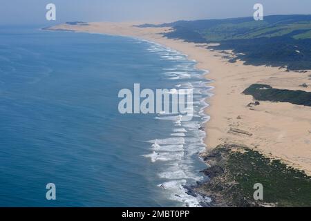 Eastern Cape Beach, au sud de Kenton sur la mer. Banque D'Images