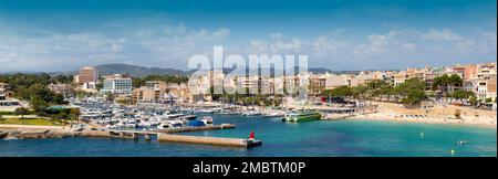 Majorque, Espagne 29 avril 2016: Porto Cristo port de plaisance à Manacor de Majorque Iles Baléares en Espagne Banque D'Images