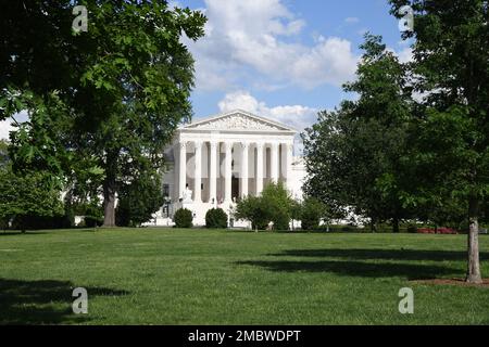 WASHINGTON D C/District of Columbia/USA./ 06.May. 2019/Etats-Unis Cour suprême à wasdhjington dc vue de la colline de la capitale à washington DC etats-unis (photo..Francis Joseph Dean/Dean Pictures Banque D'Images