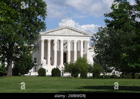 WASHINGTON D C/District of Columbia/USA./ 06.May. 2019/Etats-Unis Cour suprême à wasdhjington dc vue de la colline de la capitale à washington DC etats-unis (photo..Francis Joseph Dean/Dean Pictures Banque D'Images