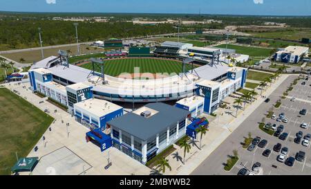 The Atlanta Braves spring training facility at the CoolToday Park