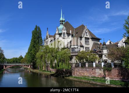 Lycée International, École internationale des Pontonniers, École internationale, Strasbourg, Département du Bas-Rhin, Alsace, France Banque D'Images