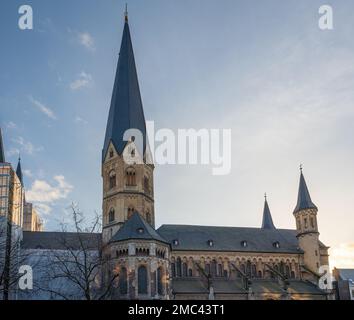 Eglise de Bonn Minster - Bonn, Allemagne Banque D'Images