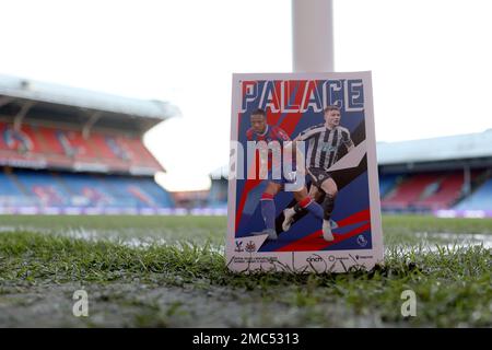 La couverture du programme avant le match de la Premier League entre Crystal Palace et Newcastle United à Selhurst Park, Londres, le samedi 21st janvier 2023. (Crédit : Robert Smith | ACTUALITÉS MI) crédit : ACTUALITÉS MI et sport /Actualités Alay Live Banque D'Images