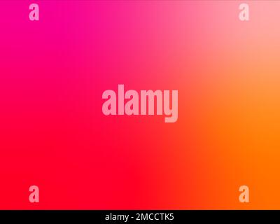 Dégradé de couleur, dégradé de maillage, arrière-plan abstrait, image, couleurs vives, rouge, rose, orange, illustration Banque D'Images