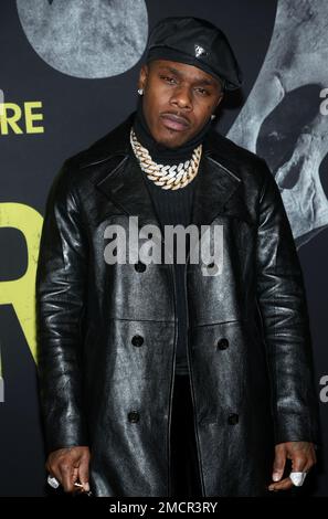 DaBaby, à la première mondiale de 'peur' à la Guilde des directeurs d'Amérique à Los Angeles, CA, Etats-Unis sur 21 janvier 2022. Photo de Fati Sadou/ABACAPRESS.COM Banque D'Images