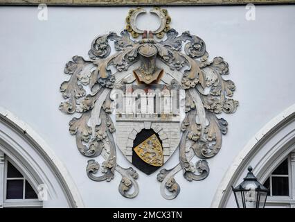 Bomann Museum, Schlossplatz, celle, Basse-Saxe, Allemagne Banque D'Images