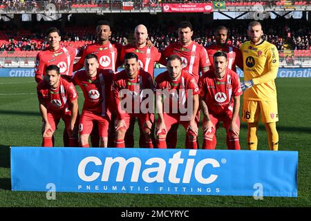 Monza, Italie. 22nd janvier 2023. U-Power Stadium, 22.01.23 au cours de la série Un match entre AC Monza et US Sassuolo au stade U-Power à Monza, Italia Soccer (Cristiano Mazzi/SPP) Credit: SPP Sport Press photo. /Alamy Live News Banque D'Images