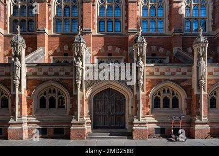 The Old Divinity School, Trinity Street, St John's College, Cambridge University, Cambridge, Cambridgeshire, Angleterre, Royaume-Uni Banque D'Images