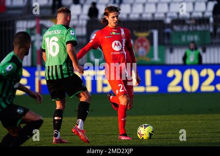 Andrea Colpani (AC Monza) pendant le championnat italien série Un match de football entre AC Monza et US Sassuolo sur 22 janvier 2023 au stade U-Power à Monza, Italie - photo Morgese-Rossini / DPPI Banque D'Images