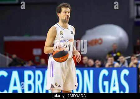 Madrid, Espagne. 22nd janvier 2023. 22th janvier 2023 ; Centre Wizink ; Madrid ; Espagne ; Liga Endesa ACB ; Real Madrid contre Rio Breogan; Sergio Llull (Madrid) 900/Corgon Press Credit: CORGON PRESS/Alay Live News Banque D'Images