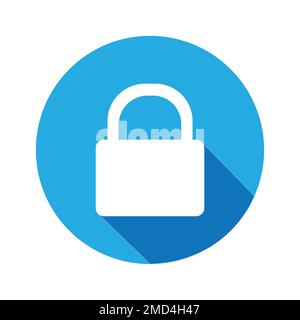 modèle de conception de vecteur de logo d'icône de cadenas Banque D'Images