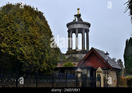 Lieu de naissance de Robert Burns Banque D'Images