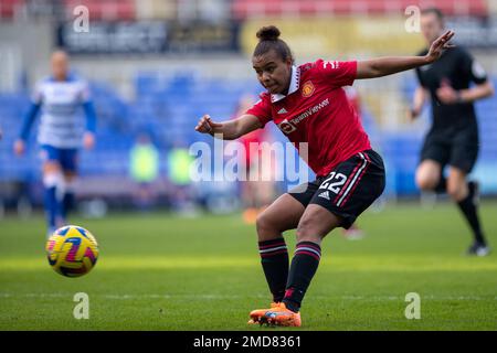 22nd janvier 2023. Nikita Parris. Barclay's Women's Super League jeu entre Reading et Manchester United. Sélectionnez car Leasing Stadium (Reading). Banque D'Images