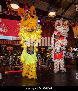 Bang Bang, Colindale, nouvel an chinois 2023 Banque D'Images