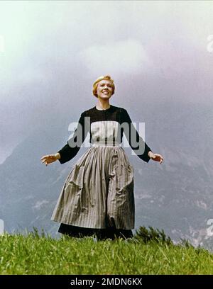 Le son de la musique Julie Andrews Banque D'Images