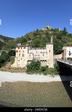 Pontaix, Drôme ; Rhône-Alpes, 26, France Banque D'Images