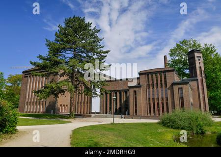 Brandenburg State Museum of Modern Art, ancienne centrale diesel, Am Amtsteich, Cottbus, Brandebourg, Allemagne Banque D'Images