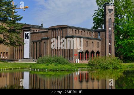 Brandenburg State Museum of Modern Art, ancienne centrale diesel, Am Amtsteich, Cottbus, Brandebourg, Allemagne Banque D'Images