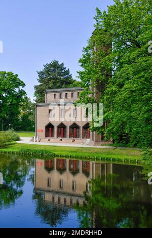 Brandenburg State Museum of Modern Art, ancienne centrale diesel, Am Amtsteich, Cottbus, Brandebourg, Allemagne Banque D'Images