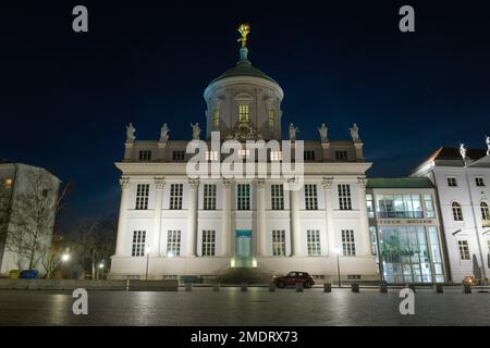 Ancien hôtel de ville, Musée de Potsdam, Alter Markt, Potsdam, Brandebourg, Allemagne Banque D'Images