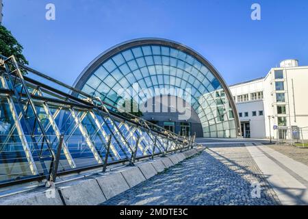 Civic hall, Willy-Brandt-Platz, Bielefeld, Rhénanie-du-Nord-Westphalie, Allemagne Banque D'Images