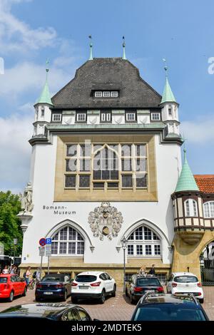 Bomann Museum, Schlossplatz, celle, Basse-Saxe, Allemagne Banque D'Images