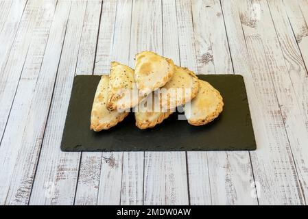 Les Argentins ont été en charge de transformer les empanadas en un symbole totalement régional, que, après le rôti, l'empanada créole est le plat typique du TH Banque D'Images