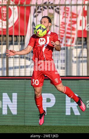 Monza, Italie. 22nd janvier 2023. U-Power Stadium, 22.01.23 Carlos Augusto (30 AC Monza) pendant la série Un match entre AC Monza et US Sassuolo au U-Power Stadium à Monza, Italia Soccer (Cristiano Mazzi/SPP) Credit: SPP Sport Press photo. /Alamy Live News Banque D'Images