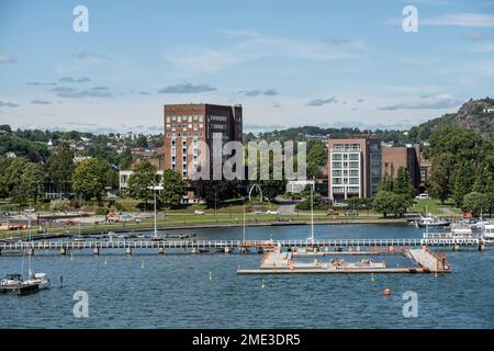 Sandefjord, Norvège - 10 août 2022: Hôtel Scandic Park Sandefjord Banque D'Images