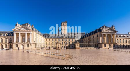 France, Bourgogne-Franche-Comté, Dijon, façade du Palais des ducs de Bourgogne Banque D'Images
