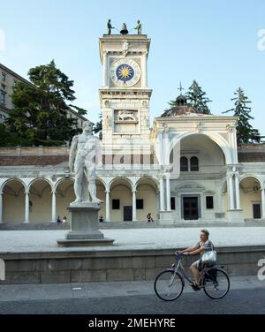 Piazza della Libertà à Udine Banque D'Images