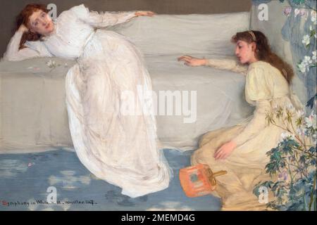 Symphony in White, no 3, James McNeill Whistler, 1865-1867, Banque D'Images