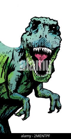 Tyrannosaurus Rex Banque D'Images