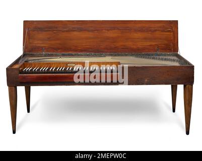 Grand clavichord non futé, attribué à Georg Nikolas (ou Nikolaus) Deckert, Thuringe, Allemagne, 1810 Banque D'Images