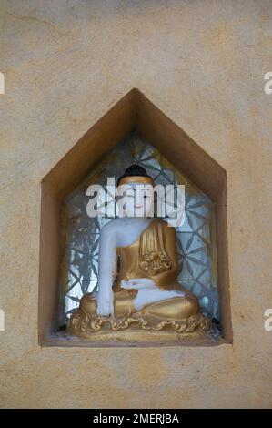 Myanmar, Birmanie occidentale, Bagan, Mont Popa, détail Banque D'Images