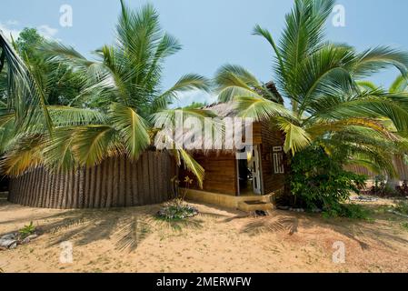 Province du Nord-Ouest, Palagama Beach Resort, Sri Lanka, Puttalam Banque D'Images