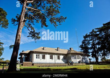 Horton Plains NP, Nuwara Eliya, province d'Uva, Sri Lanka, Visitor Centre at Far Inn Banque D'Images