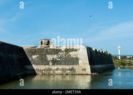 Fort de Jaffna, ville de Jaffna, province du Nord-est, Sri Lanka Banque D'Images